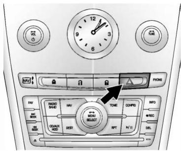 CADILLAC SRX (2012) - Feux de détresse - 1