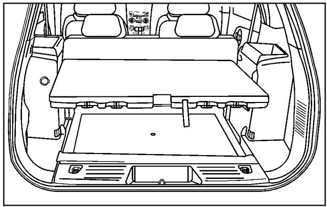 CHEVROLET Equinox (2007) - Couvercle ou panneau du coffre arrrière - 2