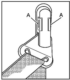 CHEVROLET Equinox (2007) - Réglage de hauteur de ceinture de baudrier - 1