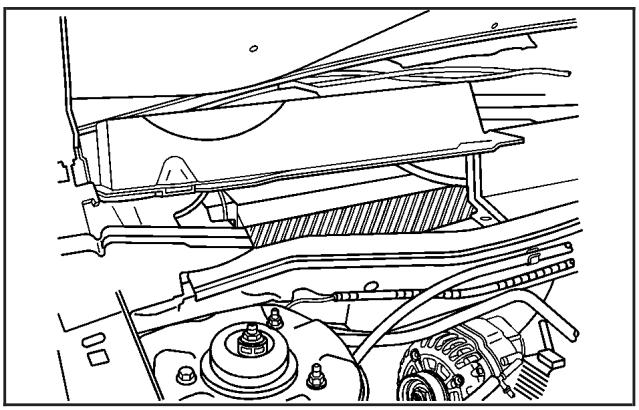 CHEVROLET Equinox (2007) - Filtre à air de l'habitacle - 2