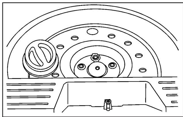CHEVROLET Equinox (2007) - Dépose du pneu de secours et des outils - 2