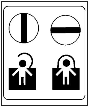 CHEVROLET Equinox (2007) - Portes arrêté avec verrouillage de sécurité pour les enfants - 1