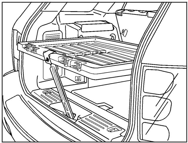 CHEVROLET Equinox (2007) - Accoudoir de siège arrière - 1