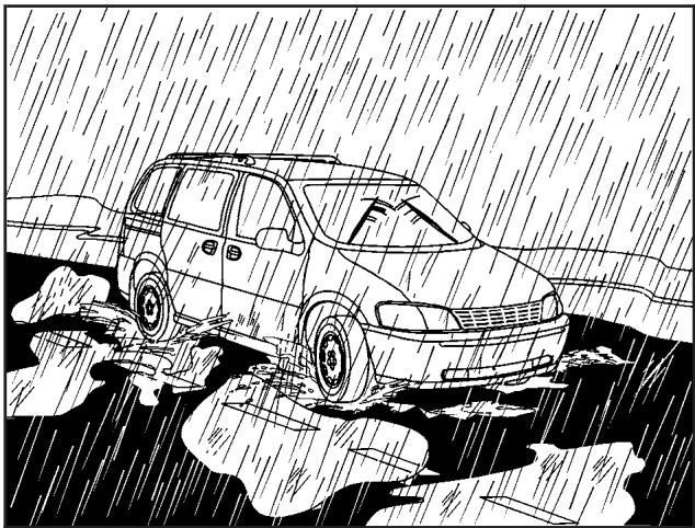 CHEVROLET Equinox (2007) - Conduite sous la pluie et sur routes mouillées - 1