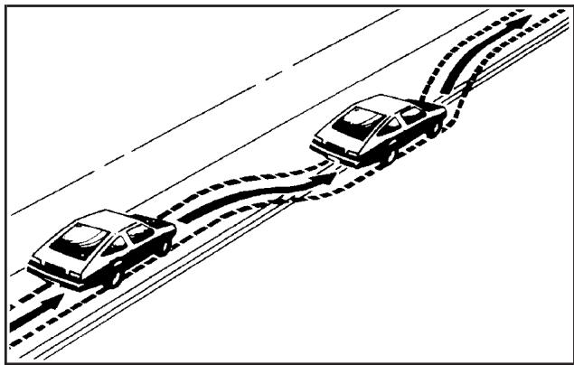 CHEVROLET Equinox (2007) - Contrôle d'un dérapage sur l'accotement - 1