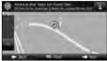 SUBARU Legacy (2013) Système de navigation - Sélection d'une destination récente dans l'histoire - 2