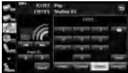 SUBARU Legacy (2013) Système de navigation - Vérifier l'identifient de radio - 3