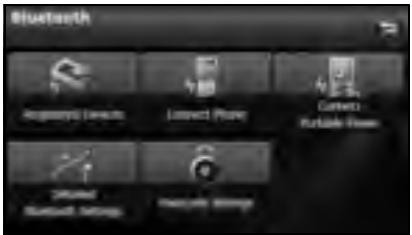 SUBARU Legacy (2013) Système de navigation - Appuyez sur le bouton que vous souhaitez configurer. - 1