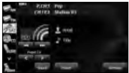 SUBARU Legacy (2013) Système de navigation - Sélection par catégorie - 1