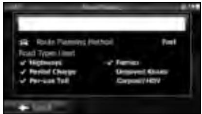 SUBARU Legacy (2013) Système de navigation - Sélection d'une position sur la carte comme destination - 2