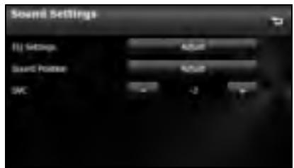 SUBARU Legacy (2013) Système de navigation - Réglage de la qualité sonore - 1