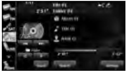 SUBARU Legacy (2013) Système de navigation - Répétition du fichier musical - 1