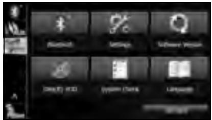 SUBARU Legacy (2013) Système de navigation - Appuyez sur la touche tactile Bluetooth - 1