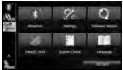 SUBARU Legacy (2013) Système de navigation - Appuyez sur la touche tactile Bluetooth - 1