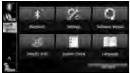 SUBARU Legacy (2013) Système de navigation - Réglage de langue - 1