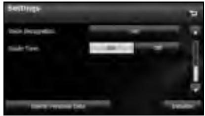 SUBARU Legacy (2013) Système de navigation - Appuyez sur la touche tactile Set (Configurer) sous Voice Recognition (Reconnaissance vocale). - 1