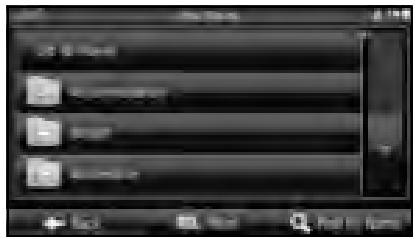 SUBARU Legacy (2013) Système de navigation - Recherche d'un endroit favori par catégorie - 3