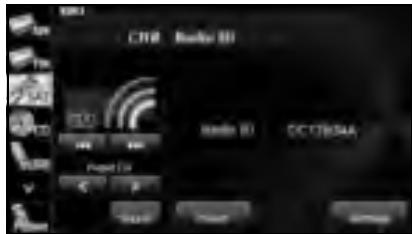 SUBARU Legacy (2013) Système de navigation - Vérifier l'identifient de radio - 4