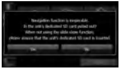 SUBARU Legacy (2013) Système de navigation - ÀpRES avoir vérifié l'écran Caution, appuyez sur la touche tactile Yes (Oui). - 1