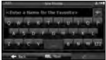 SUBARU Legacy (2013) Système de navigation - Sauvegarde d'une position dans la liste de destinations - 2