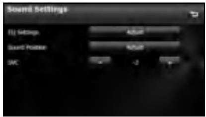 SUBARU Legacy (2013) Système de navigation - (Configuration du son) - 2