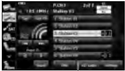 SUBARU Legacy (2013) Système de navigation - Appuyez sur la touche tactile HD Radio (Radio HD). - 1