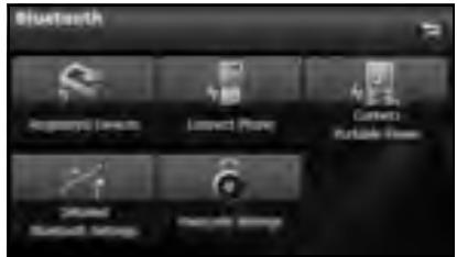 SUBARU Legacy (2013) Système de navigation - Appuyez sur la touche tactile Registered Devices (Appareils déclarés). - 1