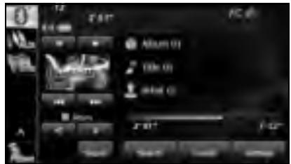 SUBARU Legacy (2013) Système de navigation - Recherche d'une plage musicale - 1