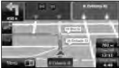 SUBARU Legacy (2013) Système de navigation - Informations et signalisations sur les voies - 2