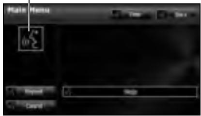 SUBARU Legacy (2013) Système de navigation - Appuyez sur (commande au volant). - 1