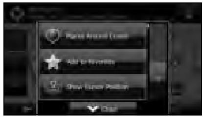 SUBARU Legacy (2013) Système de navigation - Sauvegarde d'une position dans la liste de destinations - 1