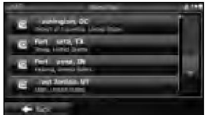 SUBARU Legacy (2013) Système de navigation - Si nécessaire, sélectionnez une nouvelle fois la ville. - 2