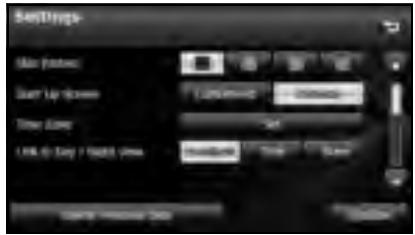 SUBARU Legacy (2013) Système de navigation - ■ Personnelisation d'interface - 2