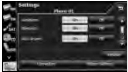 SUBARU Legacy (2013) Système de navigation - Réglages mains libres - 2