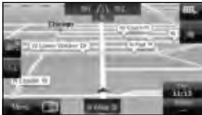 SUBARU Legacy (2013) Système de navigation - Navigation sur la carte - 4