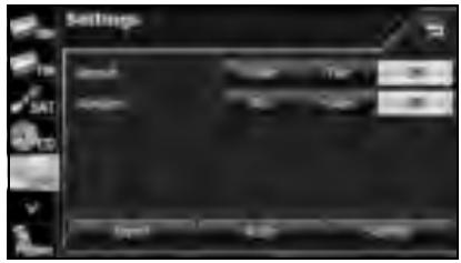 SUBARU Legacy (2013) Système de navigation - Changement de la langue audio - 2