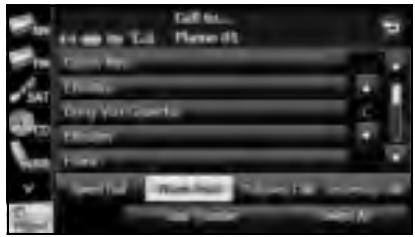 SUBARU Legacy (2013) Système de navigation - Sur l'écran d'annuaire, appuyez sur l'élement des données que vous souhaitez supprimer. - 1