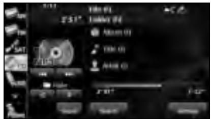 SUBARU Legacy (2013) Système de navigation - ■ Sélection d'un dossier - 2