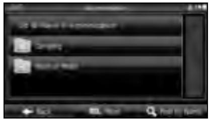 SUBARU Legacy (2013) Système de navigation - Recherche d'un endroit favori par nom - 4