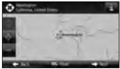 SUBARU Legacy (2013) Système de navigation - Saisissez le nom de rue comme suit. - 4