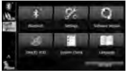 SUBARU Legacy (2013) Système de navigation - Appuyez sur le bouton que vous souhaitez configurer. - 1