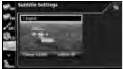 SUBARU Legacy (2013) Système de navigation - Appuyez sur la touche tactile Change Subtitle (Autre ss-titre). - 1