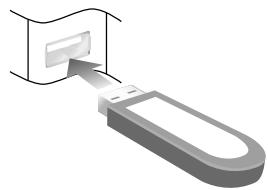 SUBARU Legacy (2013) Système de navigation - Connectez (ou déconnectez) la clé USB. - 1