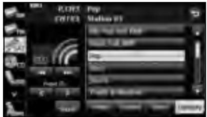 SUBARU Legacy (2013) Système de navigation - Enregister un canal - 2