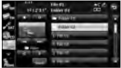 SUBARU Legacy (2013) Système de navigation - Sélection avec la touche de nom de fichier - 7