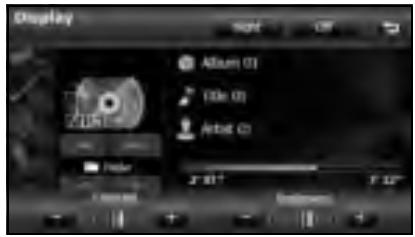 SUBARU Legacy (2013) Système de navigation - Affichage de l'écran de réglage de la qualité de l'image - 1