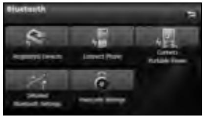 SUBARU Legacy (2013) Système de navigation - Appuyez sur la touche tactile Registered Devices (Appareils déclarés). - 1