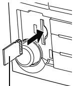 SUBARU Legacy (2013) Système de navigation - Insérez la carte mémoire SD. - 1