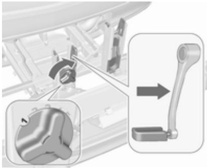 OPEL Meriva (2014-2017) - Fixation du vélo sur le système de transport arrière - 2