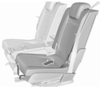 OPEL Meriva (2014-2017) - Configuration flexible de sièges (FlexSpace) - 3